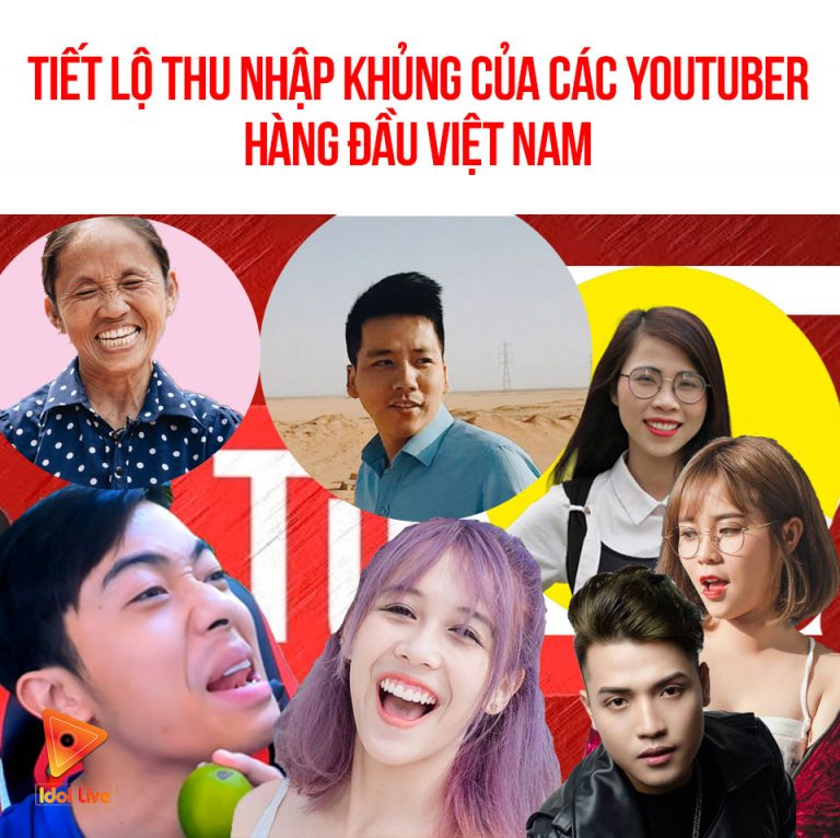 TOP 10 YouTuber Giàu Nhất Việt Nam