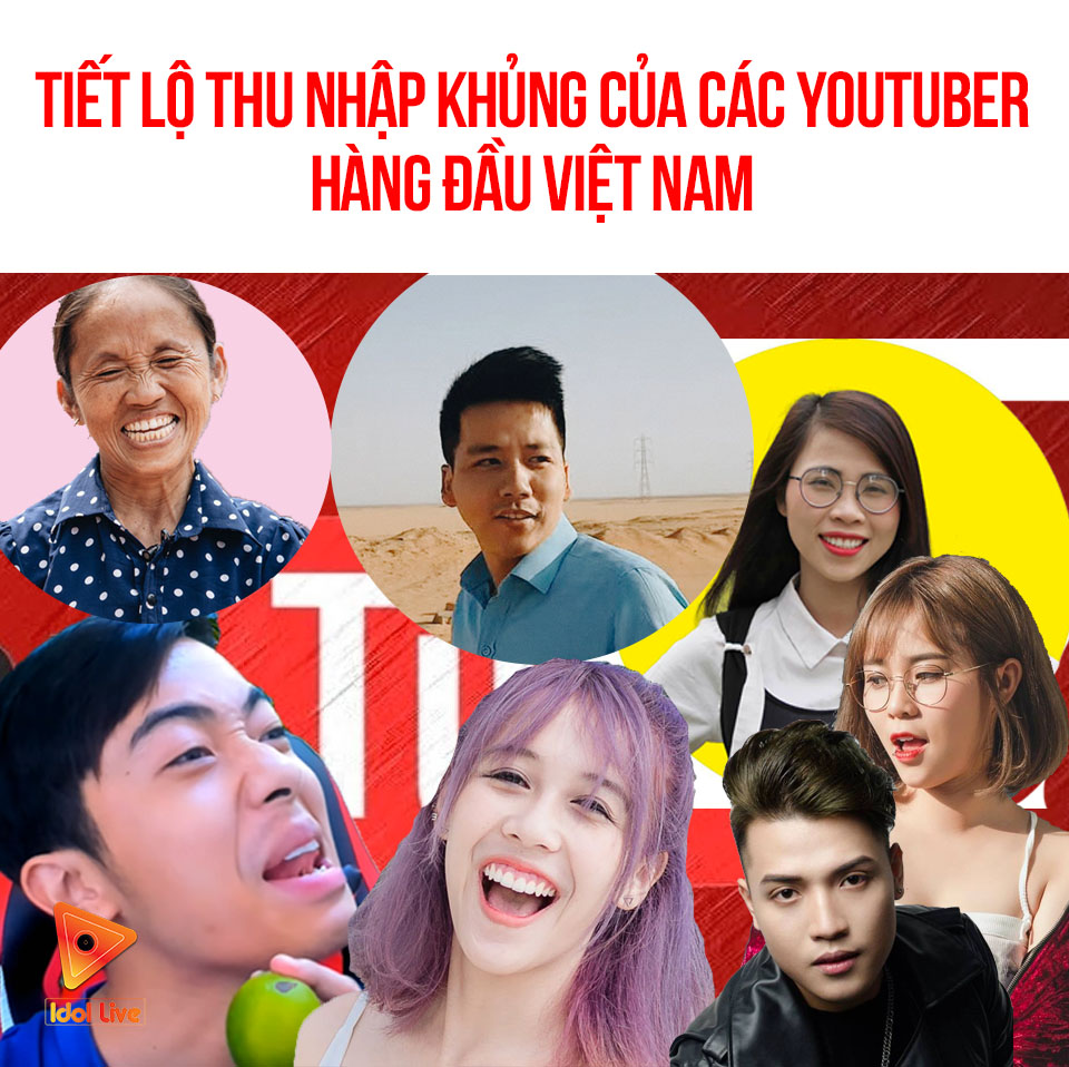 TOP 10 YouTuber Giàu Nhất Việt Nam - TOP10AZ