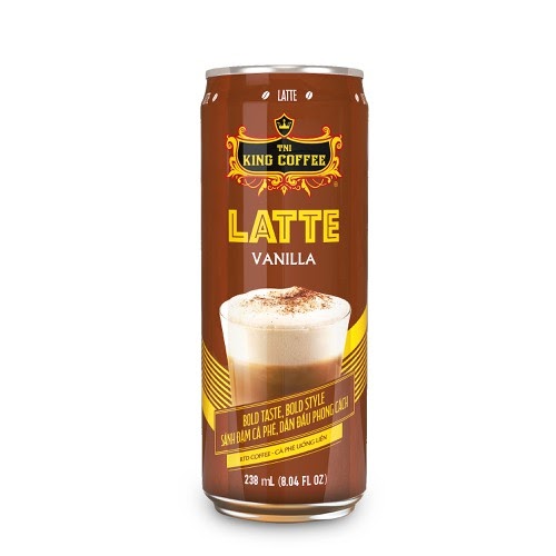 Cà phê Latte Vanilla King Coffee 