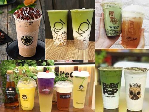TOP 10 thương hiệu trà sữa nổi tiếng nhất tại Việt Nam