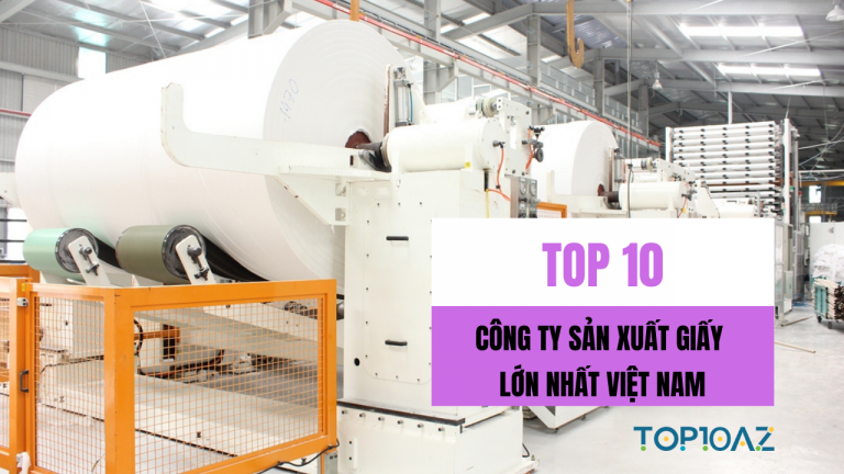 TOP 10 công ty sản xuất giấy lớn nhất Việt Nam