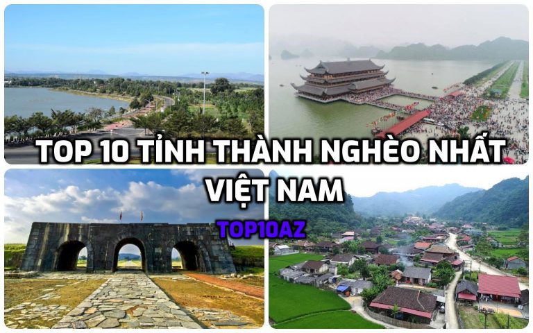 TOP 10 Tỉnh Thành nghèo nhất Việt Nam